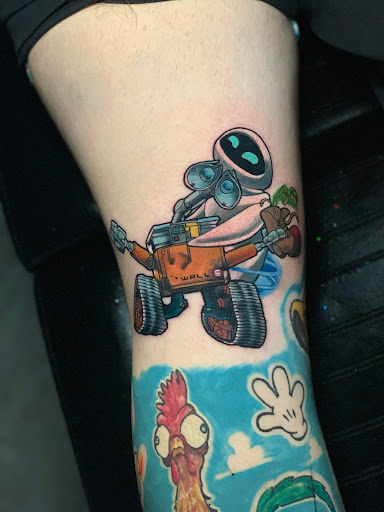 Explore spider man tattoo ideas, creative tattoo ideas in Fort Worth, available at Voodoo Lounge Tattoo and Piercing Studio