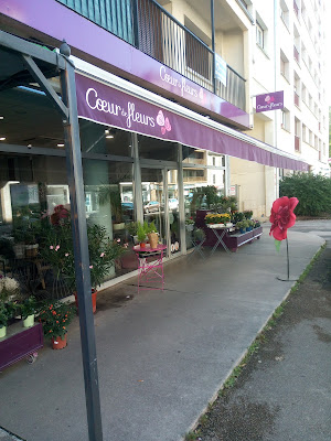 Cœur de fleurs à Lons-le-Saunier