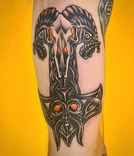 Explore hustle tattoo ideas, creative tattoo ideas in Minocqua, available at Family Tradition Tattoo Co.