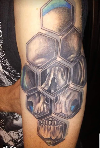 Explore unbreakable tattoo ideas, creative tattoo ideas in Greenwood, available at Emerald City Tattoos