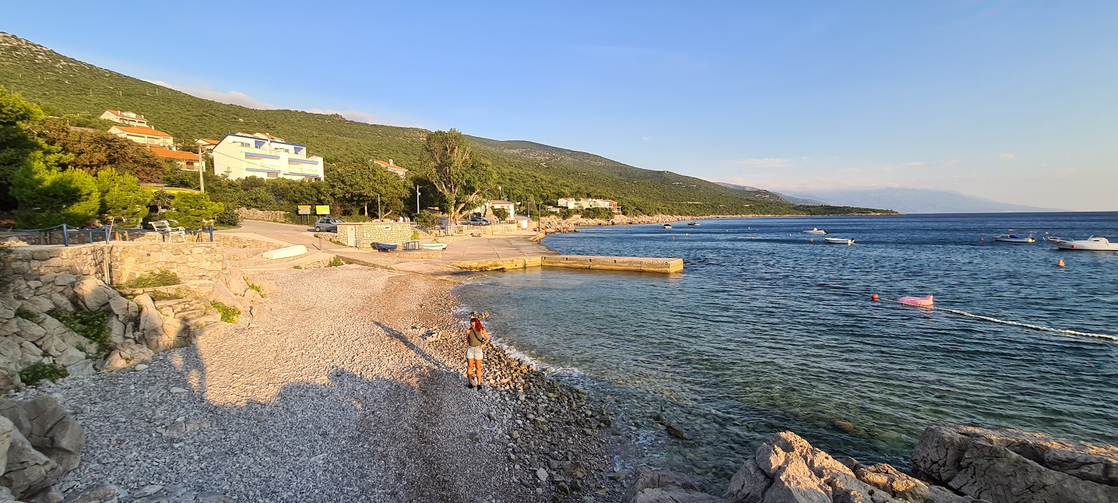 Foto von Smokvica beach mit winzige bucht