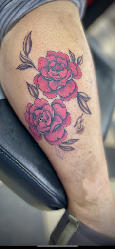 Explore neo traditional tattoo ideas, creative tattoo ideas in Demotte, available at Revelations Tattoo Parlor