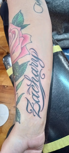 Explore men half sleeve tattoo ideas, creative tattoo ideas in Fort Wayne, available at Cardinal Tattoo & Piercing