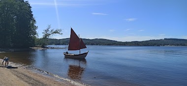 Les Balades De Keila, Grand Voilier Sur La Mer Calme De Deshaies