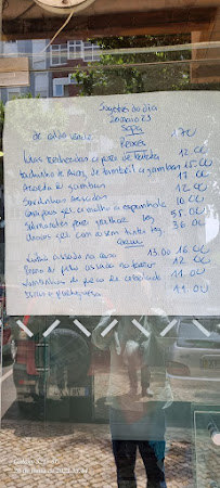 O Xico em Paço de Arcos menu n° 7