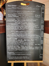 Menu du Augusto Chez Laurent à Deauville