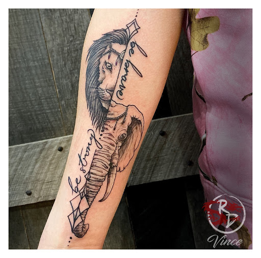 Explore scandinavian tattoo ideas, creative tattoo ideas in Cincinnati, available at Red Dragon Tattoo & Piercing