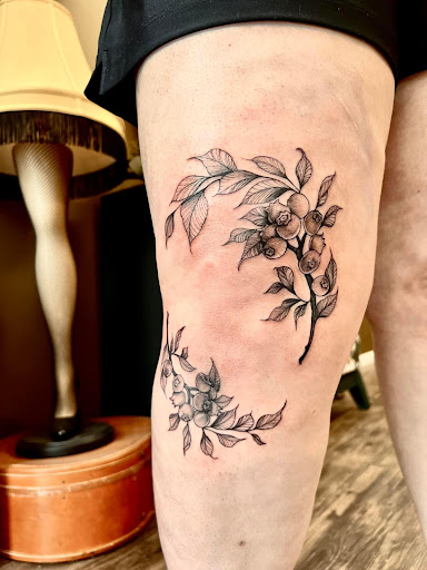 Explore aries tattoo ideas, creative tattoo ideas in Batavia, available at The Pretty Pin-Up Tattoo Parlor