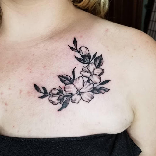 Explore dog sleeve tattoo ideas, creative tattoo ideas in Lake Villa, available at Eternal Tiger Tattoo