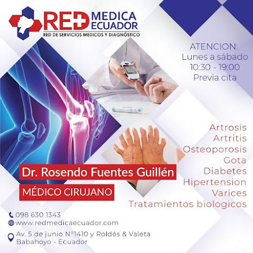 Opiniones de CENTRO MEDICO RED MEDICA DEL ECUADOR en Babahoyo - Médico