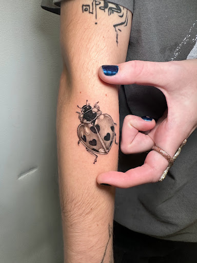 Explore wolf neck tattoo ideas, creative tattoo ideas in Brooklyn, available at Don Vano by the Verrazzano