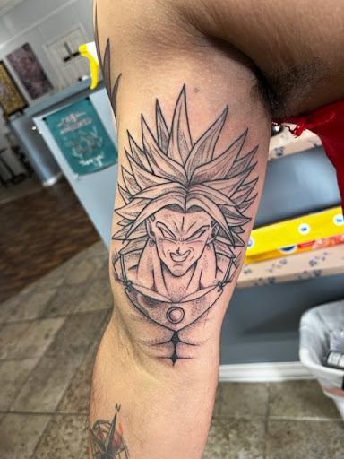 Explore 444 tattoo placement ideas, creative tattoo ideas in Nashua, available at Mayhem Ink Tattoo