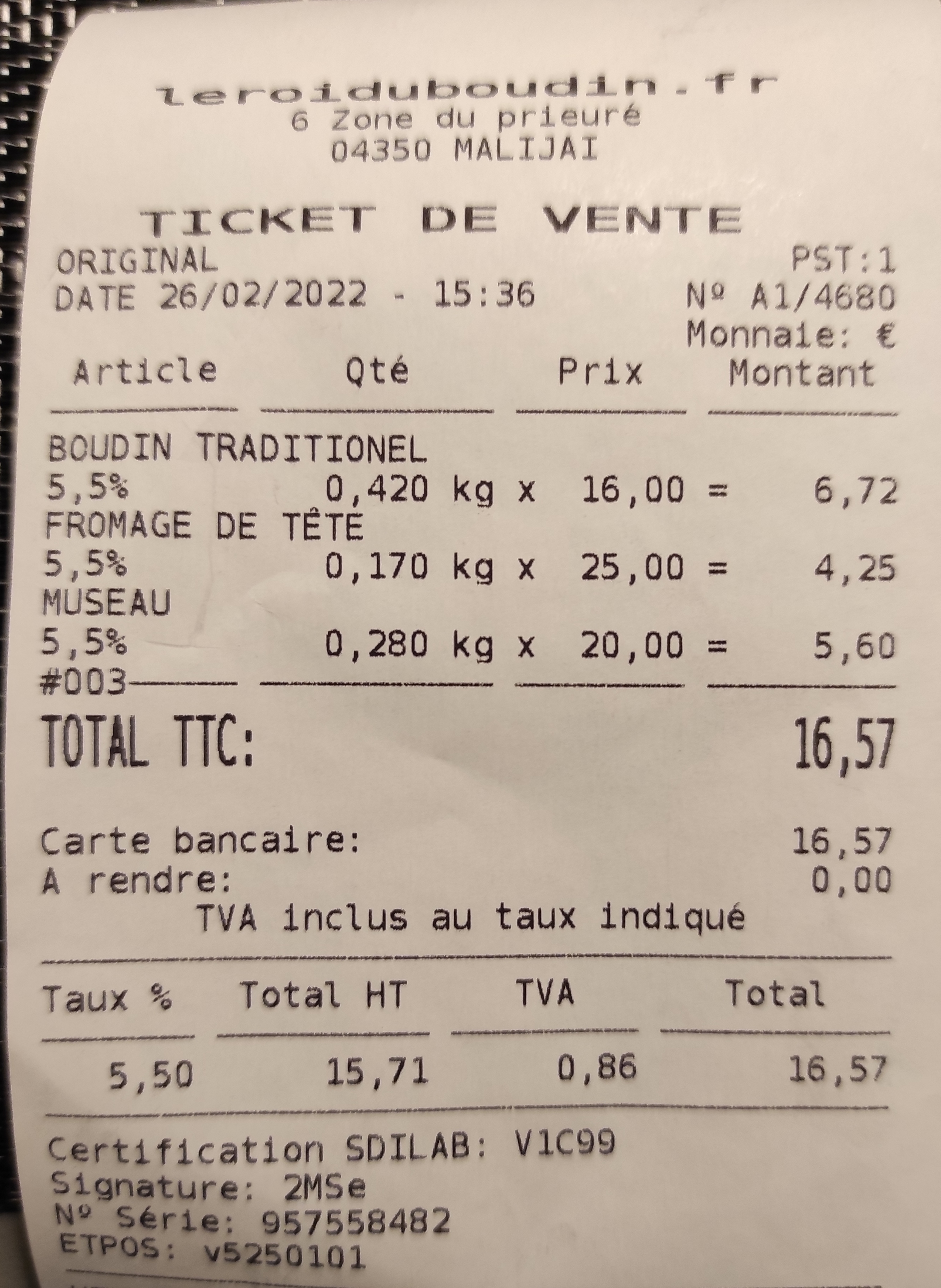Photo n° 3 de l'avis de N. fait le 28/02/2022 à 12:10