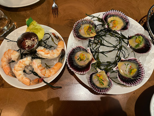 Shrimp Coctail & Scallops Crodu