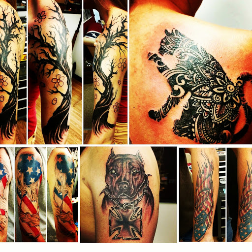 Tattoo Shop «Patriotic Pain Tattoo & Body Piercing», reviews and photos, 5658 William Penn Hwy, Murrysville, PA 15668, USA