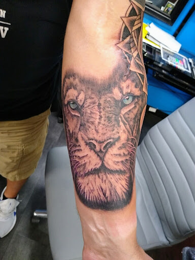 Explore viking ship tattoo ideas, creative tattoo ideas in Redding, available at DEADLIFT TATTOO