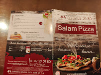 Salam Pizza à Uckange carte