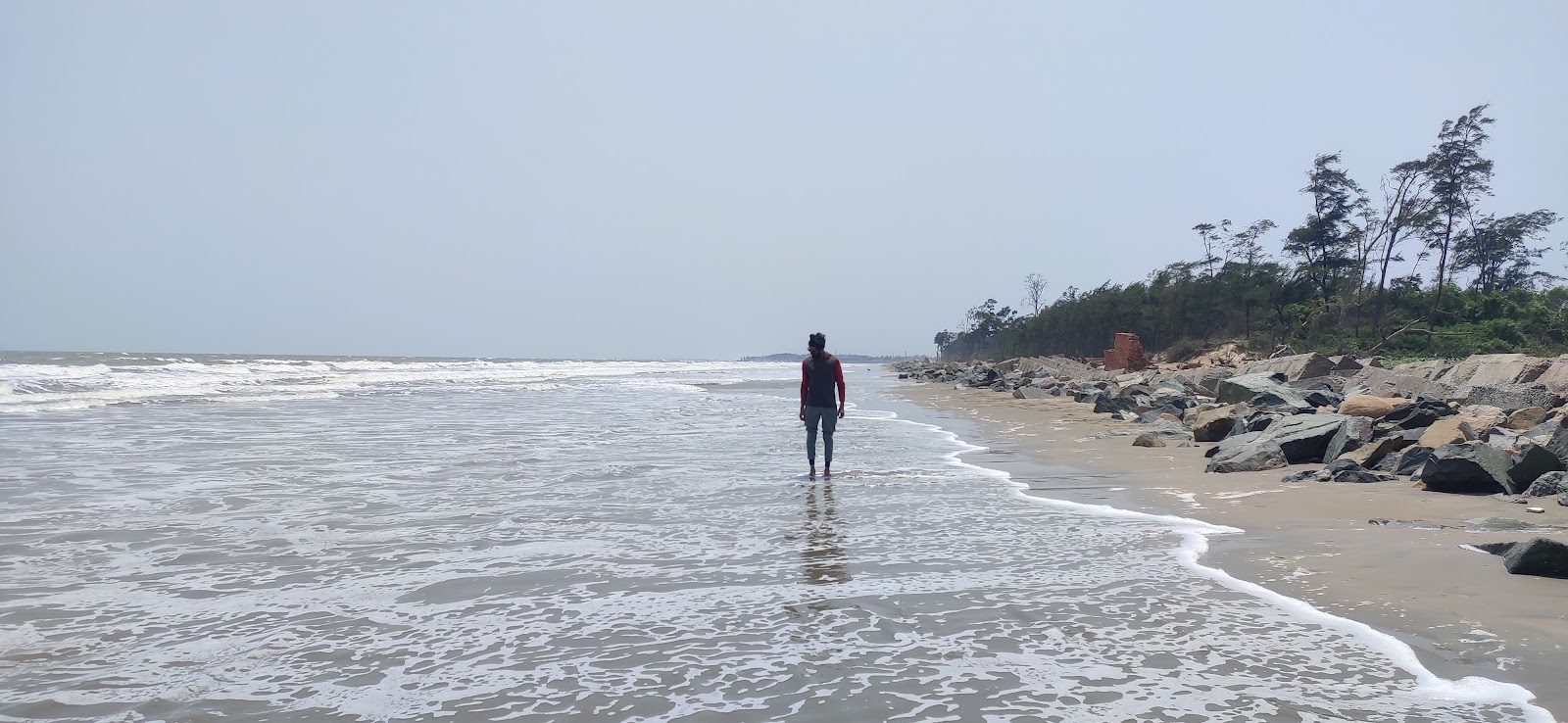 Foto von Kiagoria Beach mit beiger sand Oberfläche