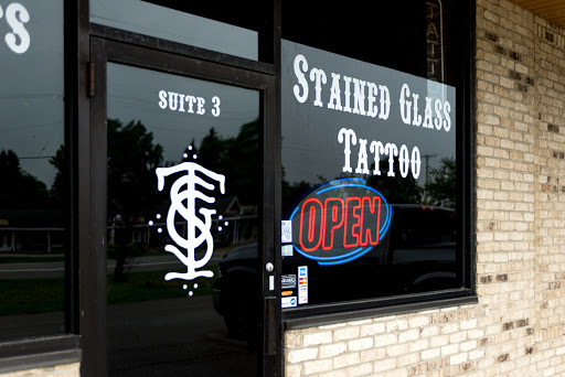 Tattoo Shop «Stained Glass Tattoo & Body Piercing», reviews and photos, 3900 Pine Grove Ave #3, Fort Gratiot Twp, MI 48059, USA