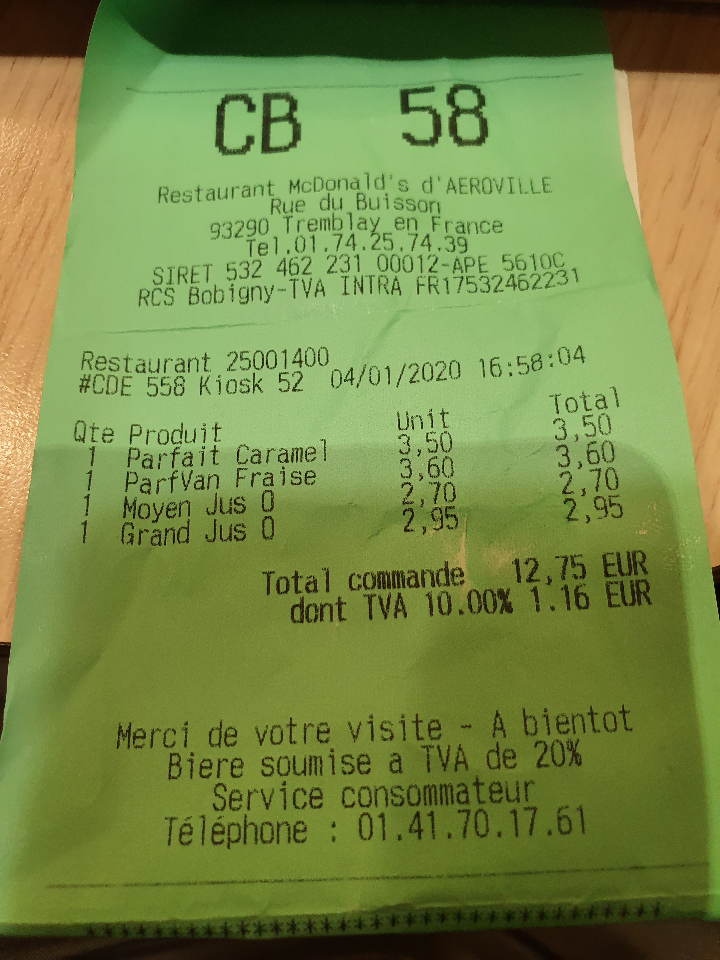Photo n° 1 de l'avis de Moussa.h fait le 04/01/2020 à 16:42