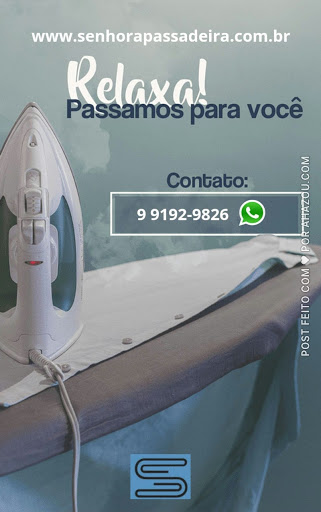 Logo da empresa - Senhora Passadeira