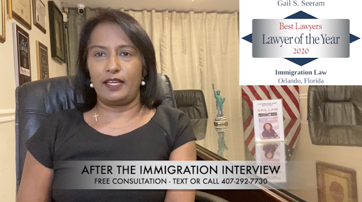 Immigration Attorney «Law Offices of Gail Seeram», reviews and photos