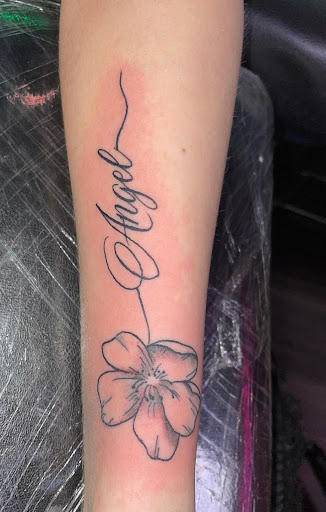 Explore wrist tattoo name ideas, creative tattoo ideas in Orange Park, available at Big City Tattoo and Piercing