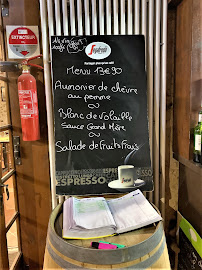 Menu du Le Rossignol à Chalagnac