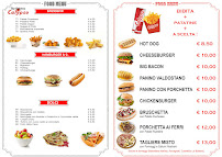 Menu du Calypso Bar Gelateria à Carrù