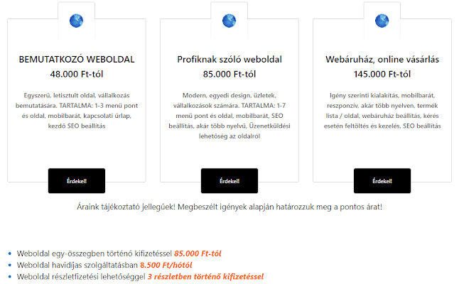 Értékelések erről a helyről: Weboldal készítés Budapest, Budapest - Webhelytervező