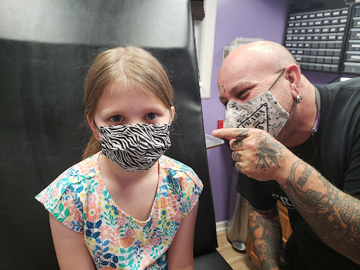 Explore peanut butter and jelly tattoo ideas, creative tattoo ideas in Arlington, available at CraigPokesU