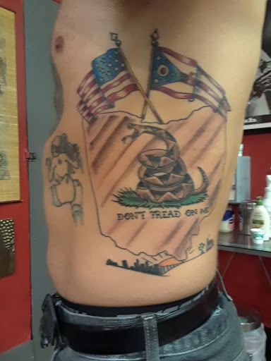 Tattoo Shop «Archangel Tattoo Studio», reviews and photos, 102 Canal St S, Canal Fulton, OH 44614, USA