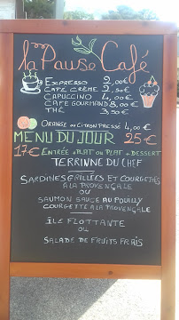 Restaurant français Rest' Ô Jardin à Le Cannet (le menu)