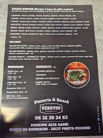 Restaurant Camion Pizza Vesuvio à Porto-Vecchio - menu / carte