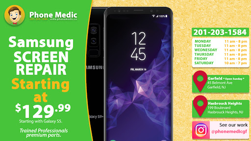 Cell Phone Store «Phone Medic Smart Device Repairs», reviews and photos, 45 Belmont Ave, Garfield, NJ 07026, USA