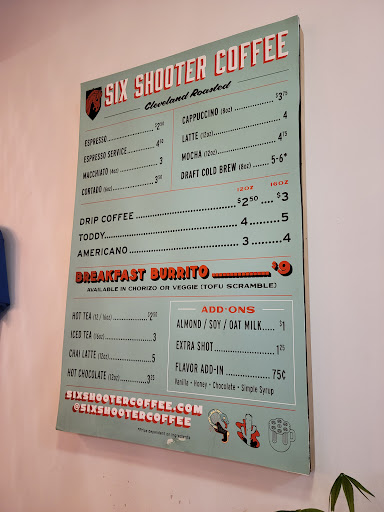 Restaurant «Six Shooter Coffee: Waterloo Café», reviews and photos, 16021 Waterloo Rd, Cleveland, OH 44110, USA