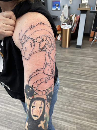 Explore full sleeve tattoo ideas for females, creative tattoo ideas in Grovetown, available at Triumph Tattoo Company