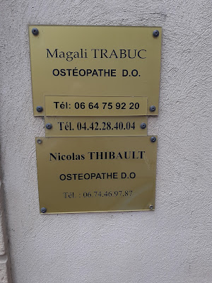 OSTEOPATHE Thibault Magali à Saint-Cannat