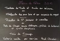 Restaurant LE MOULIN DE LANGOUST à Gourbit (la carte)