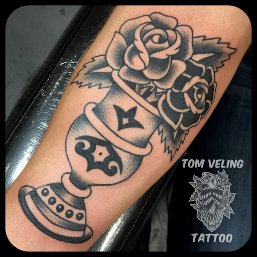 Explore simple line work tattoo ideas, creative tattoo ideas in Orwigsburg, available at Small World Tattoo