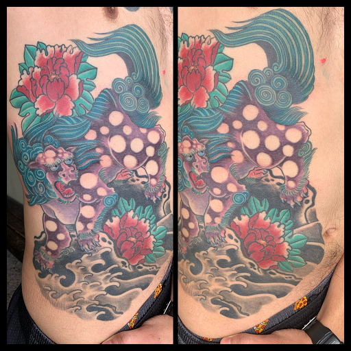 Explore baptism tattoo ideas, creative tattoo ideas in Laredo, available at Horikawa Tattoo & Piercing Studios