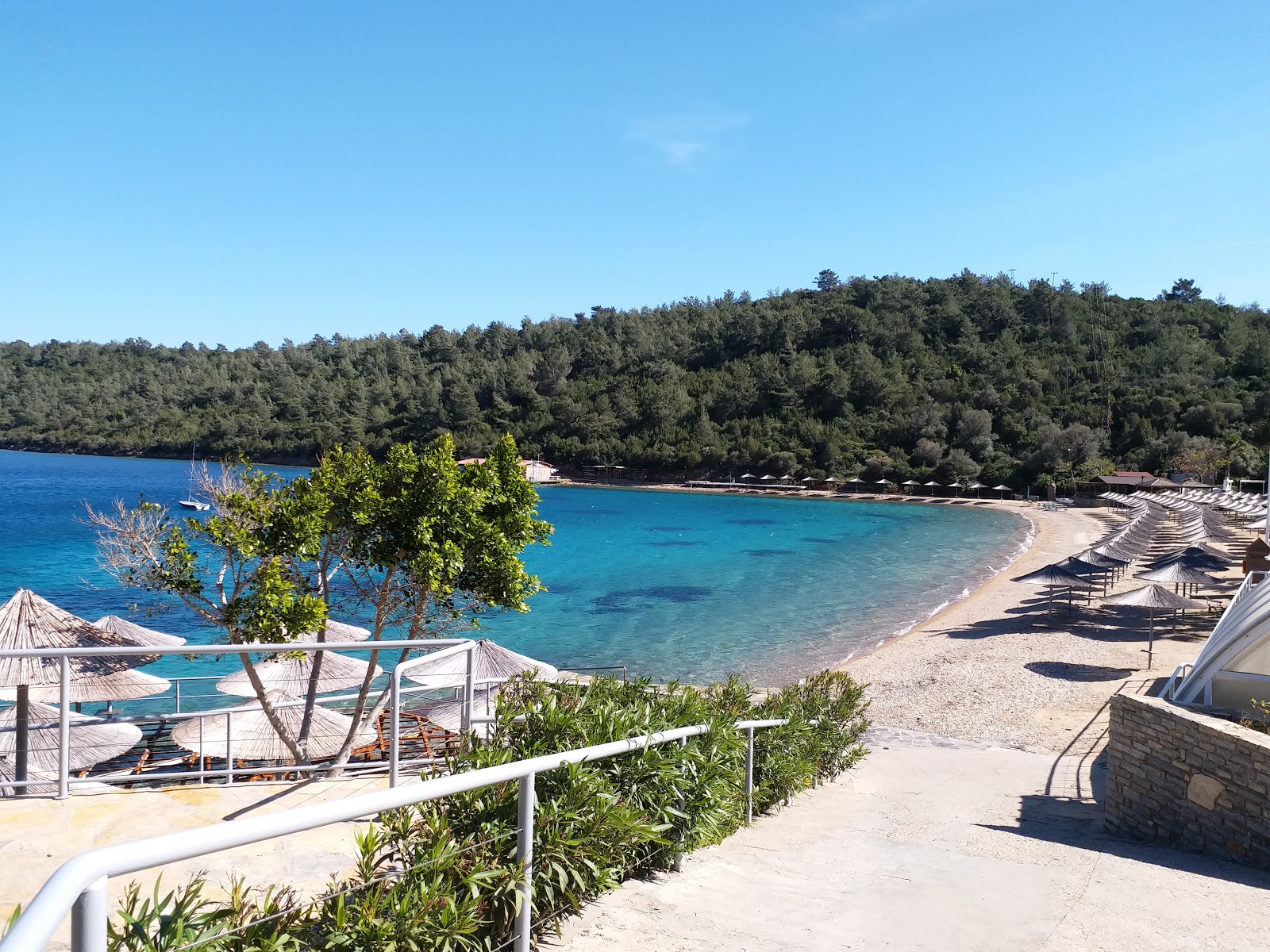 Foto van Hapimag beach met blauw puur water oppervlakte