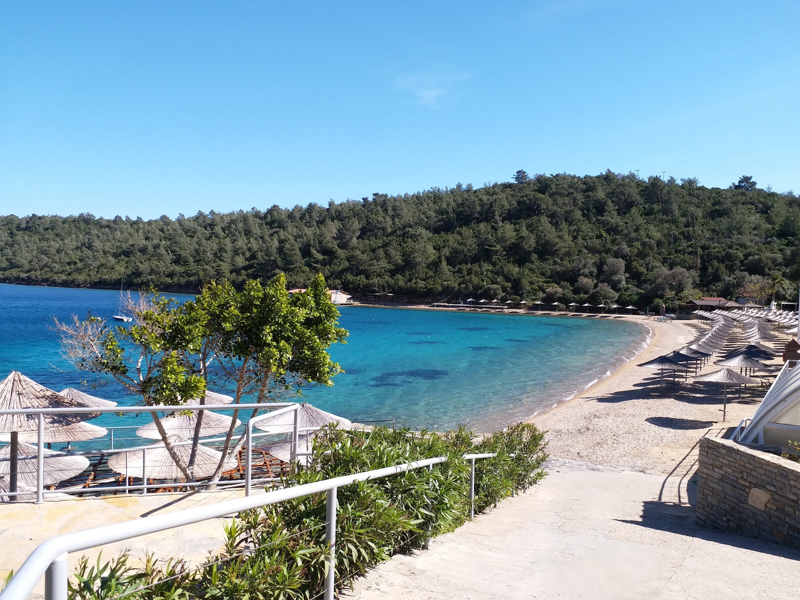 Hapimag beach'in fotoğrafı mavi saf su yüzey ile