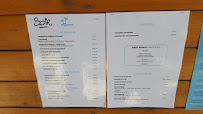 Coco Beach - Plage de la Fossette à Le Lavandou menu