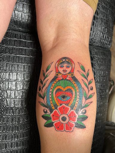 Explore family tree tattoo ideas for men, creative tattoo ideas in Ozark, available at ChrisPeckTattoos