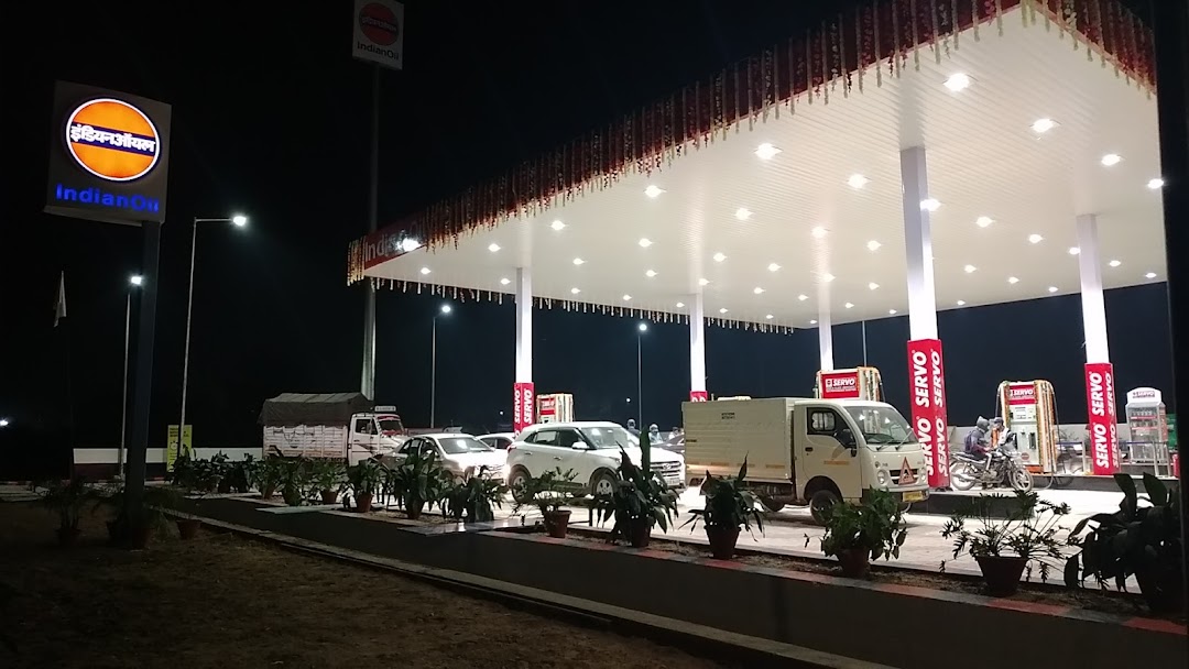Indian oil petrol station