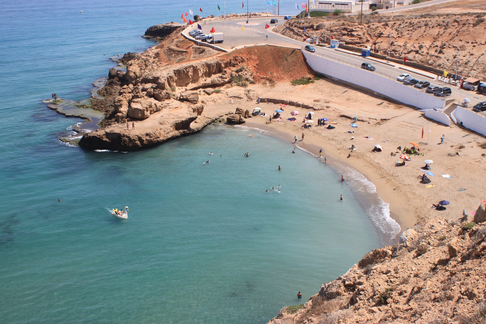 Foto van Plage Rmod met turquoise puur water oppervlakte