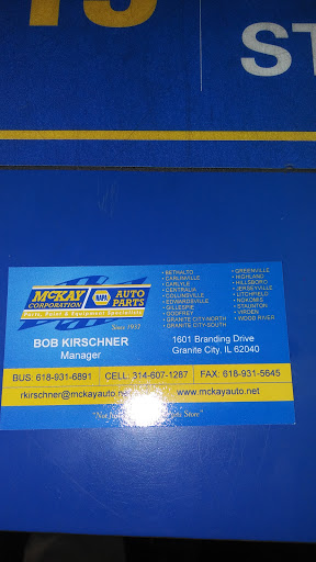 Auto Parts Store «NAPA Auto Parts - McKay Auto Parts», reviews and photos, 1601 Branding Drive, Granite City, IL 62040, USA