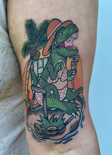 Explore tattoo ideas behind the ear, creative tattoo ideas in Copperas Cove, available at Black Moon Tattoo Company