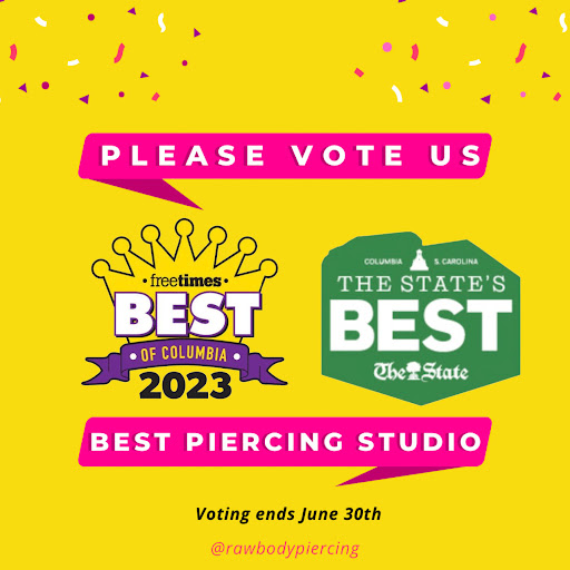 Explore 3 initial tattoo ideas, creative tattoo ideas in Columbia, available at RAW Body Piercing 2 Broad River